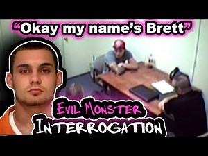 EVIL MONSTER Interrogation - Brett Kelly interrogation in Macon, GA - Police Interview with a KILLER