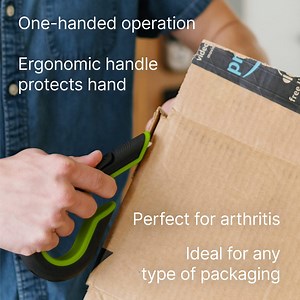 Safety Ergonomic Box Cutter - Auto Retract - Product - Disability Work Consulting