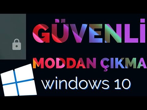 Windows 10 Güvenli Mod Kapatma - [Windows 10 Safe Mode]