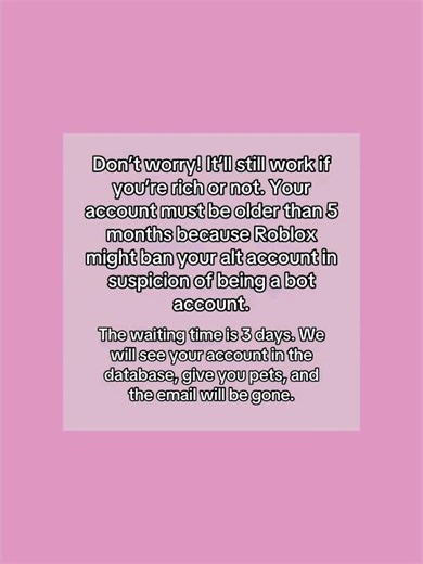 Free #AdoptMe pets…do it before it expires 🩷