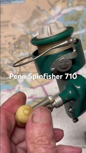 Penn Spinfisher 710 fishing reel for the day #fishing