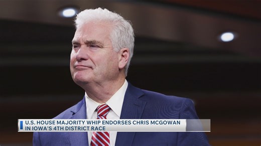 U.S. House Majority Whip Endorses Chris McGowan In Iowa's 4th District Race