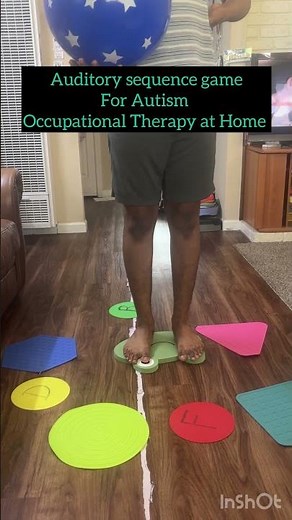 Auditory Sequencing game for Autism #occupationaltherapy #autism