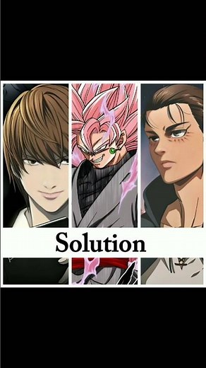 When the World is Too Broken… Only Villains Can Fix It 😈 #animeedit #gokublack #animevillains