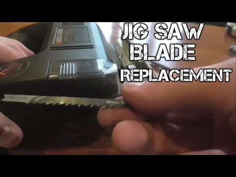 Black And Decker Jigsaw Blade Replacement How To Video