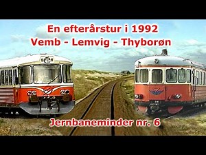 VLTJ i efteråret 1992 - Jernbaneminder nr. 6