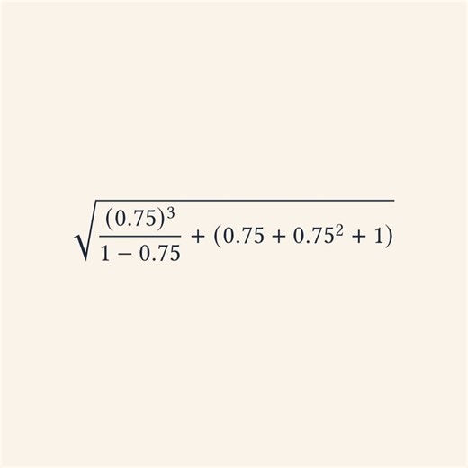 Quant Vault Global on Instagram: "Square Root Simplification | Algebraic Simplification Using Substitution In this video, we solve an algebra simplification question involving fractions, decimals, and a square root. The key idea is a quick substitution to remove decimals, followed by taking a common denominator, expanding a product, and using clean term cancellation to simplify the expression fast. Great practice for algebraic manipulation, square root simplification, and fraction simplification