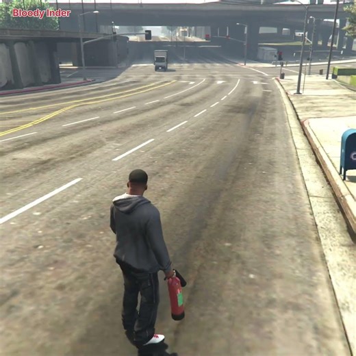 Franklin Get Dare To Use Fire Extinguisher But Not On Fire #gta5 #rockstar