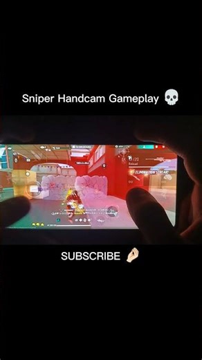 4 finger Snipar Handcam Gameplay 💀 #shorts