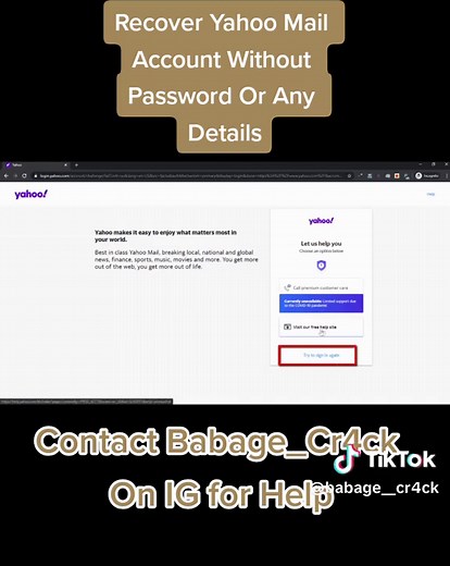 Recover Yahoo Account Password | Step-by-Step Guide