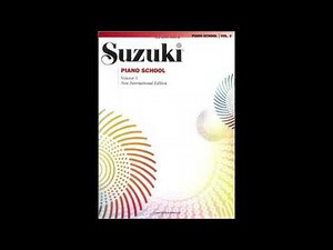 Suzuki Piano Book 3 & 4 - SUITE 3 IN C MAJOR Prélude