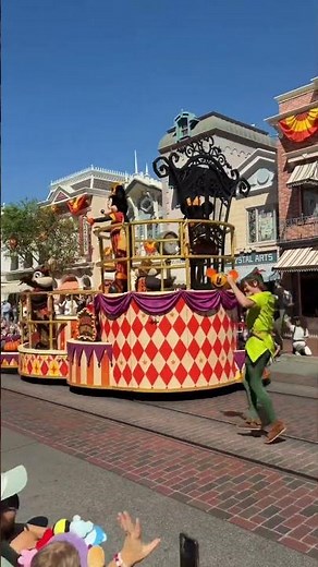 Disney Halloween Parade at Disneyland, California
