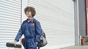 Pretty Young Female Aircraft Mechanic Uniform Stock Footage Video (100% Royalty-free) 1007493922 | Shutterstock