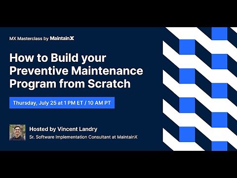 How to Build a Preventive Maintenance Program from Scratch