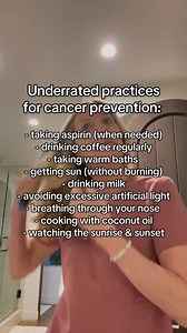 25K views · 148 reactions | Underrated practices for cancer...