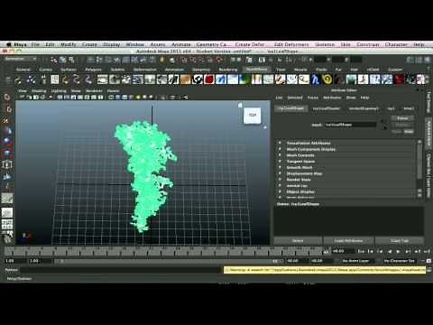 Maya paint effects tutorial.
