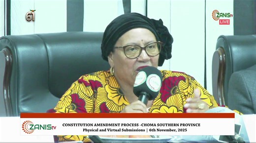 Constitution Amendment Process - Choma Southern province | ZANIS