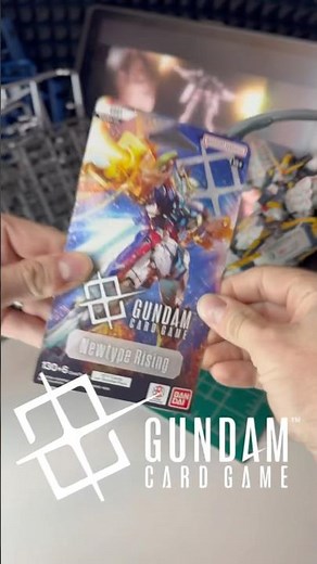 Found a Gundam TCG pack! Finally #gundam #tcg #cardpull