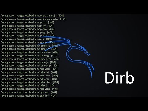 [Kali Linux Tricks] #4 - Find page login website using Dirb tool