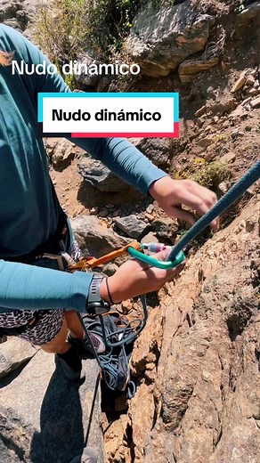 Nudo dinámico: Técnicas para descenso en rappel