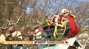 2.9K views · 49 reactions | Millions of people are filling the streets for New York’s Thanksgiving Day Parade, which is back in full swing after two years of COVID restrictions. Marching the route will be 16 massive character balloons, 28 floats, a dozen marching bands, 700 clowns and Santa Claus. | CBS Mornings | Facebook