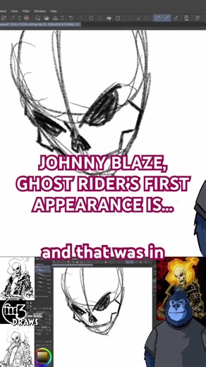 Marvel Spotlight #5 is the first appearance of Johnny Blaze’s version of Ghost Rider.