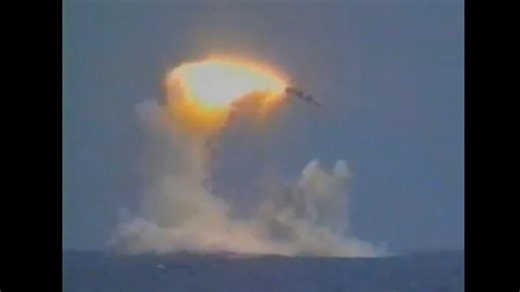 Sub Ballistic Missile Launch Fail, 1989
