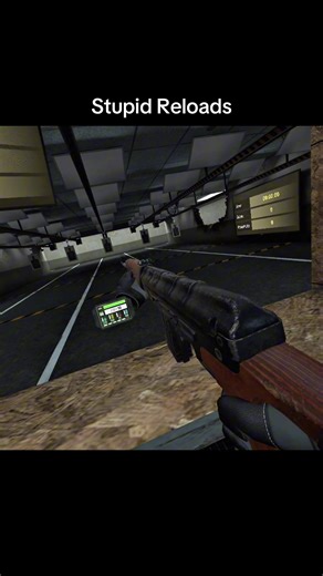 It’s just fun messing with the reloads #gun #vr #game