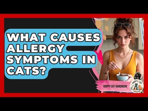 What Causes Allergy Symptoms In Cats? - Happy Cat Handbook