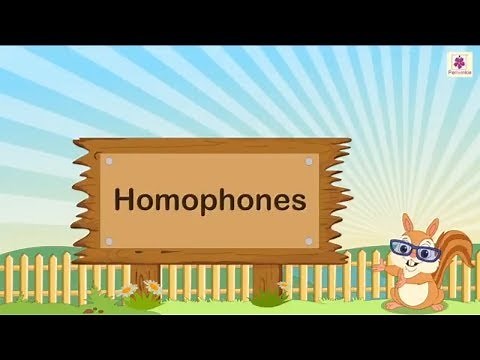 Homophones | English Grammar & Composition Grade 4 | Periwinkle