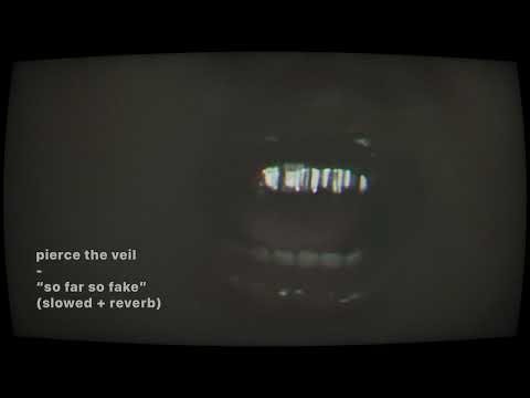 𝐩𝐢𝐞𝐫𝐜𝐞 𝐭𝐡𝐞 𝐯𝐞𝐢𝐥 - 𝐬𝐨 𝐟𝐚𝐫 𝐬𝐨 𝐟𝐚𝐤𝐞 (𝐬𝐥𝐨𝐰𝐞𝐝 + 𝐫𝐞𝐯𝐞𝐫𝐛)