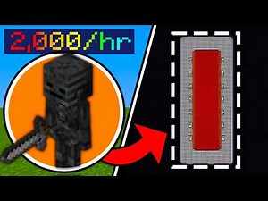 I Built an INSANE Wither Skeleton Farm in this Minecraft Forever World