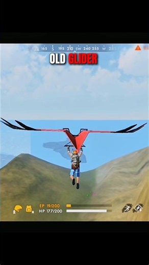 New Glider🤡Old Glider🗿😏 #shorts #ungraduategamer !!