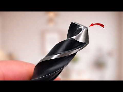 In just 2 minutes, you can sharpen any drill bit to razor-sharp edge.Creative Ideas