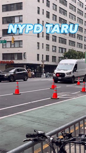 The New York City Police Department (NYPD) Technical Assistance Response Unit (TARU) have this unmarked Ford Transit 350 van on their fleet. Filmed rolling down 2nd Avenue in Midtown Manhattan in September 2025. | Northern Virginia Police Cars