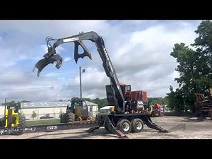 2013 Barko 495ML log loader testing