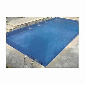 16 x 32 ft Rectangle 6 inch round corners Inground Pool (Complete) | Pool Supplies Canada