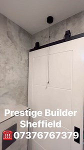 Another bathroom from Prestige Builder Sheffield Stone look tiles, black and grey color scheme sounds like a fantastic choice - it's sophisticated, timeless, and can create a really calming atmosphere. The contrast between the grey walls and black accent look amazing. We just finished this one and Monday we’ll start another bathroom renovation. We can do one more bathroom this year , you can book me for end of November or after new year. Call Peter ☎️07376767379 | Prestige Builder Sheffield