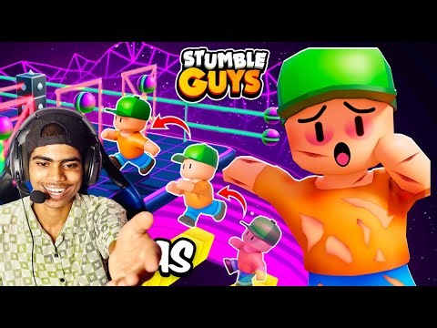 Stumble Guys Day 2 😆 | Chaos, Falls & Close Wins!