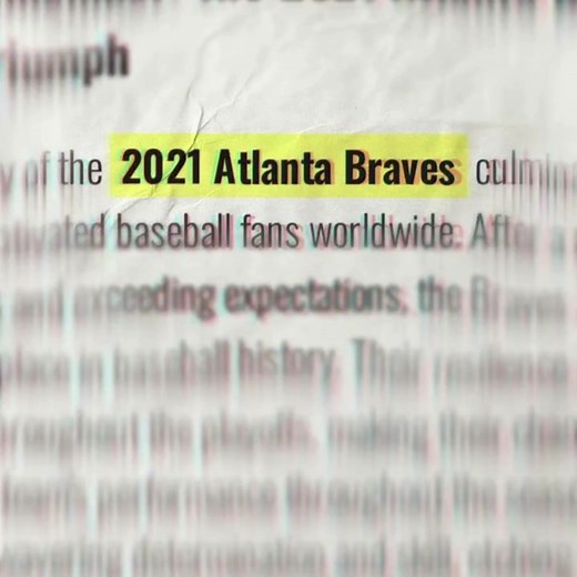 2021 World Series Champions: Braves Baseball Highlights