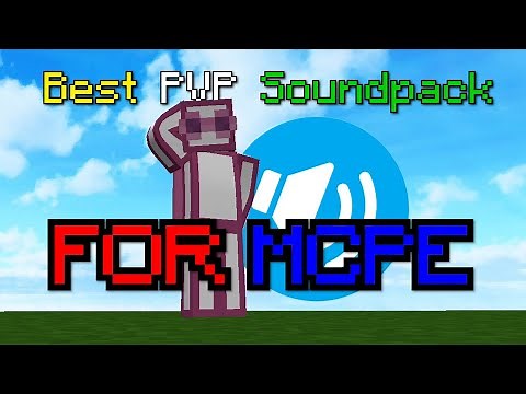 The BEST MCPE PVP Soundpack EVER 🔊 | Stewound | 1.8.9