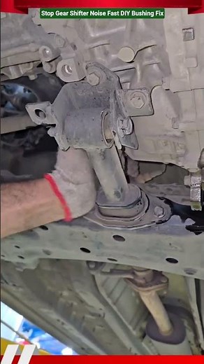 Stop Gear Shifter Noise Fast DIY Bushing Fix #shorts #mechanic #engine