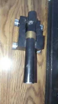 my husband's homemade cannons