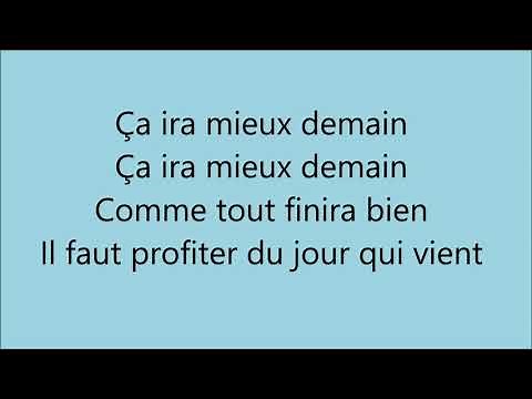 Ca ira mieux demain - Annie Cordy avec Paroles