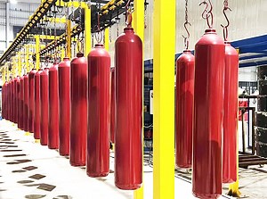 [Hot Item] 40L 150bar Seamless Steel Gas Cylinder Fire Suppression System Gas Cylinders