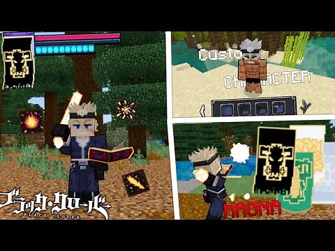 This UPCOMING Black Clover Addon is INSANE | Black Clover Addon/Mods For Minecraft PE!! | (1.21.91)