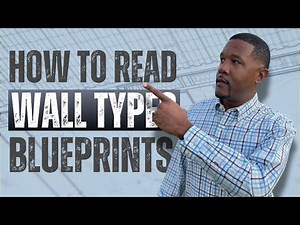 Learn About Construction: How to Read Wall Types on Blueprints - Fire-Rated, CMU, Gyp Walls