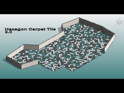 Everyday Revit (Day 311) - Hexagon Carpet Tile 2.0