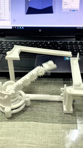 3D printed Marble run machine #tech #3dprinting