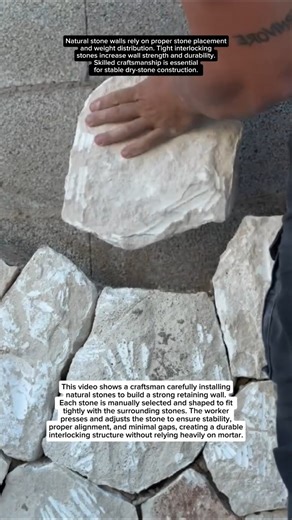 Perfect Stone Wall Installation Technique